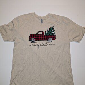 Merry Christmas Farm Truck Tee